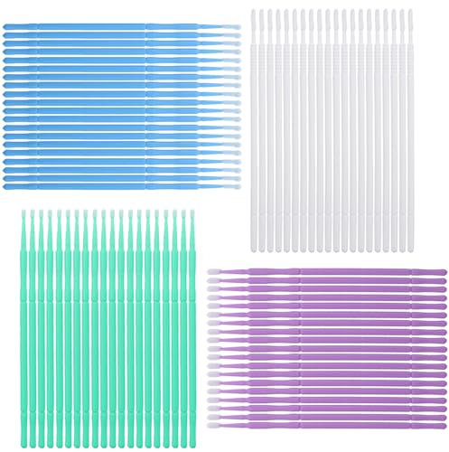 XIASHENG Set di 80 Pennelli per Vernice Auto,4 Colori Ritocco Vernice Auto Penna Ritocco Carrozzeria,Disponibili in 4 Diverse Misure,Tamponi di Vernice per Auto Pennello Riparazione di Danni,Pittura