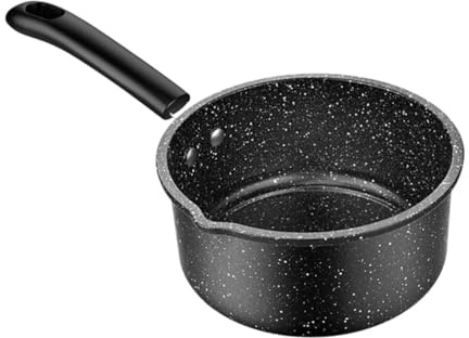 HOLIDYOYO Antihaftbeschichteter Suppentopf Aus Medizinischem Stein 16 Cm Multifunktionaler Topf Geeignet Für Induktionsherde Und Gasherde