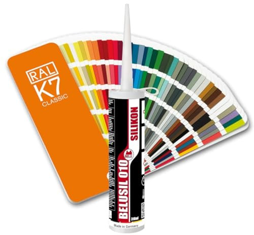 BELUSIL 010 Silikon RAL 7033 Zementgrau