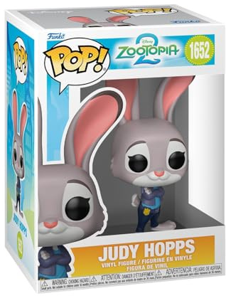 Funko Pop! Disney: Zootopia 2- Judy Hopps - Vinyl-Sammelfigur - Geschenkidee - Offizielle Handelswaren - Spielzeug Für Kinder und Erwachsene - Modellfigur Für Sammler und Display