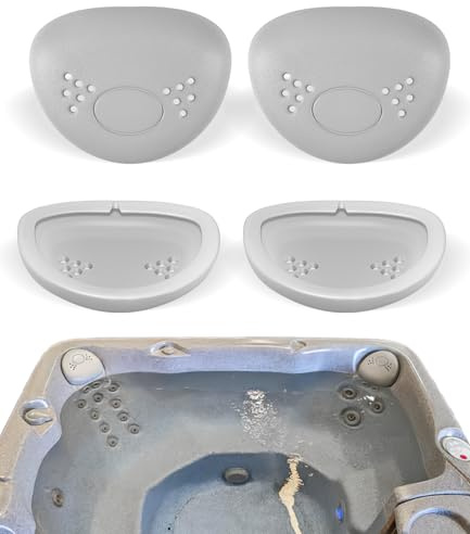 besttruck 4PCS 6455-452 Hot Tub Spas Pillow for 6472-972 Sweetwater Bahia, Cayman, Lagunas, Palermo Spas Models (2003-2004) Replacement for Sundance 6472-968 & Formerly Part 6455-455