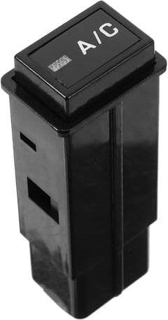 MAGICLULU Klimaanlagenknopf Schalterknopf Klimaanlagenschalter Für Autoklimaanlage Schalter Für Klimaanlagenschalter Kunststoff Schwarz