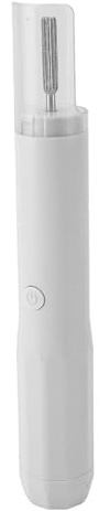 Bewinner Détartreur de Poisson électrique, Dissolvant Efficace en Acier Inoxydable, Automatique, Portable, pour une Utilisation en Cuisine Permettant D'économiser du Travail (WHITE)