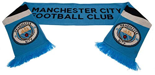 Manchester City FC Authentic EPL Knit Scarf