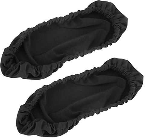 Cubierta de Apoyabrazos para Silla de Oficina y Silla de Juego 1 par de Fundas para reposabrazos de Silla extraíbles Protector elástico Funda para sillón de Oficina Necesidades (Negro)