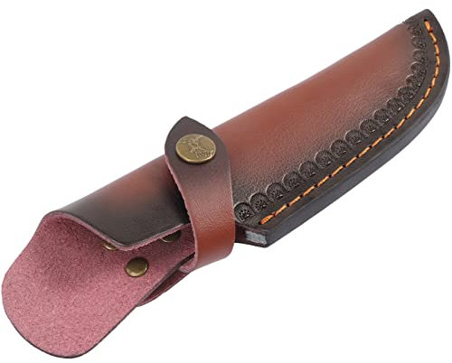 Leather Knife Sheaths Straight Knife Holster Knife Blade Cover Belt Knife Case for Outdoor Hunting