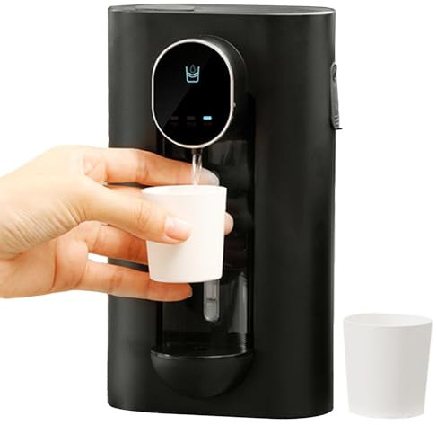 Väggmonterad spritdispenser | Dryckesdispenser med 2 magnetiska koppar | 3