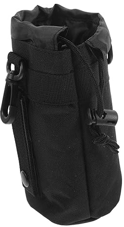 MUELODSIC Housse de Bouteille Eau Néoprène Résistante Chaleur de Transport Portable avec Bandoulière pour Randonnée et Activités de Plein Air Couverture de Bouteille Facile à Accrocher à