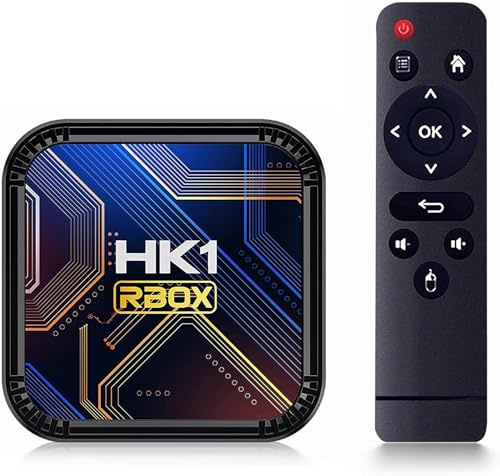 Android Box 2026, Android 13.0 TV Box with 3D 8K 4GB RAM 64GB ROM RK3528 Quad-Core ARM Cortex A53 Mali-450, 2.4GHz/5.0GHz Dual WiFi BT 4.0, Support H.265 Ultra HD/HDMI 2.0/USB 3.0 Smart TV Box