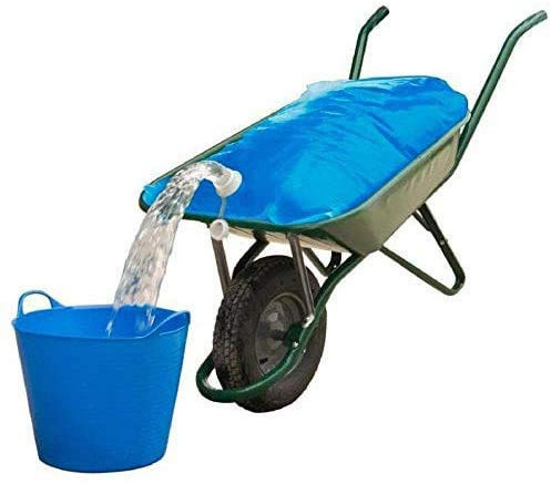 SPARES2GO Garden & Farm Water Container Wheelbarrow Carrier Bag (50 Litre)