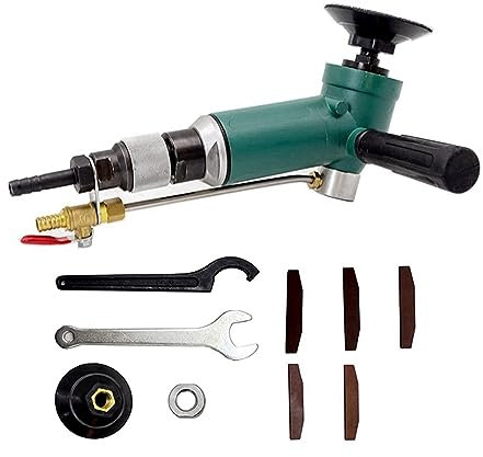 Pulidoras de piedras con aire húmedo Pulidores de piedra de aire húmedo Molinillos de agua neumáticos 10000RPM Lijadora húmeda accionada por aire for granito de piedra de hormigón para pulido de hormi