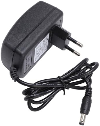 SENECESLI DC Alimentation DC Faigne, Plug de Connexion Sécurisée Universelle Anti-oxéquence et Jeu 9v Alimentation 3A 5,5 Mmx2, Mm Sortie Stable 32W pour Le Téléphone (Prise UE)