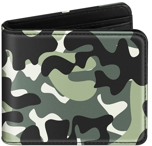 Bistup Boys Wallet Cute Leather Wallet - Credit Card Cash Id Holder Rfid Blocking Bifold Small Wallets With Coin Pocket Id Window Slim for Teen Boys Little Boy Men Youth Guys Funny Cool Design