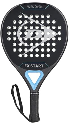 Dunlop FX Padel Schläger – Graphit- und Carbonrahmen – Für Junioren, Anfänger und Fortgeschrittene Spieler