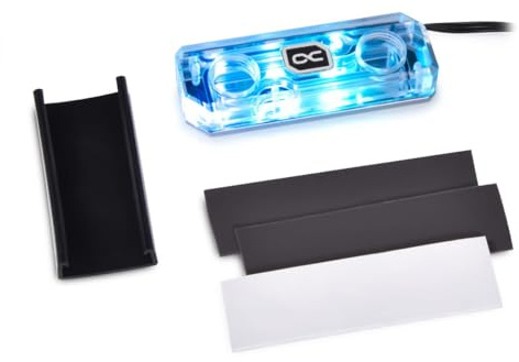 Alphacool 11969 HDX Apex Acryl aRGB M.2 2280 SSD Kühler Wasserkühlung