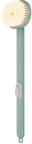 Beavorty Back Exfoliating Brush Handle Ergonomic Body Bath Scrubber for Comfortable and Exfoliating Back Cleaner for Enhanced Hygiene and Relaxation