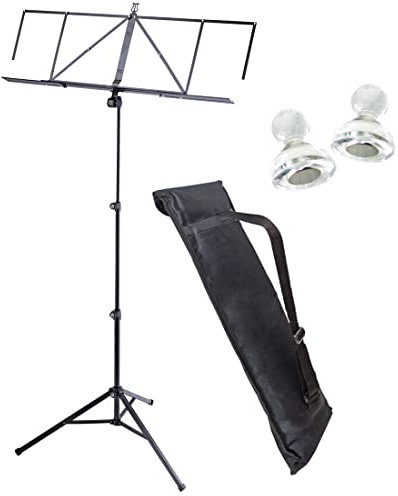 K-M 10062 Robby Plus Notenpult mit ausziehbarer Notenauflage + Tasche + 2 Magnete