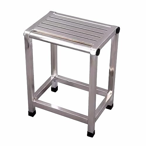 Taburete de ducha antideslizante de acero inoxidable, ayuda de baño para ancianos, personas mayores, discapacitadas, embarazadas, cómodo asiento de ducha para mayor seguridad y comodidad