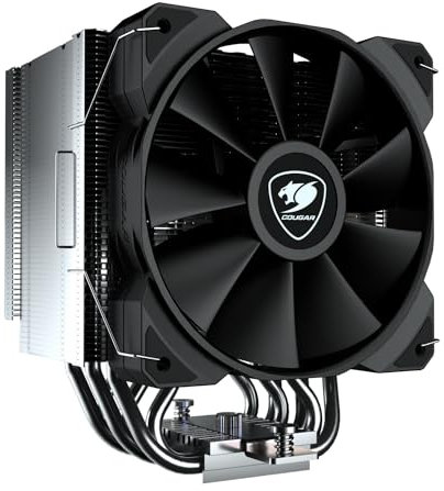 COUGAR Gaming | Luftkühler | Tour Forza 85 Essential – Design gegen Oxidation des Heatpipes – Perfekte Wärmeableitung – Hydrodynamische Lager – Intel/AMD Kompatibilität
