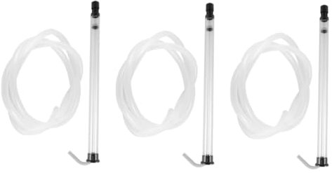 BESTOYARD 3sätze Automatischer Siphon Für Flüssigkeiten Mit Schlauch Für Wein Und Flüssigkeitstransfer Einfach Zu Bedienen Wiederverwendbar Und Handwaschbar
