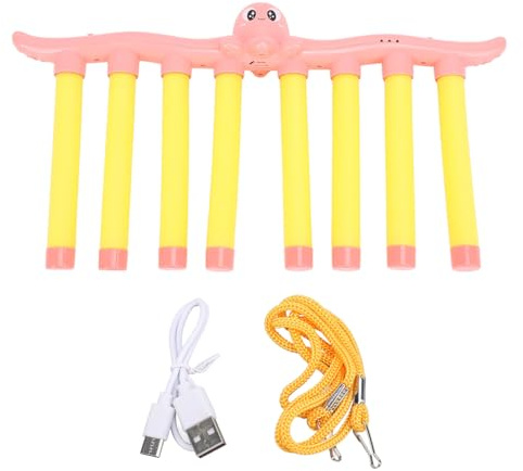 Fångstpinnar Sensorisk Leksak, 3 Nivåer, Fallande Hastighet Justerbar Fångstpinnar Spelleksak för Inomhus Utomhus (PINK)