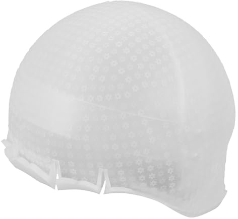 EPIGEIST Cappello in Silicone per Decolorazione Chioma con Fori Preforati a Stella, Morbido e Riutilizzabile, per Trattamenti Olio e Routine di Cura dei Chioma