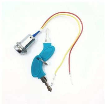 Interruttore di accensione universale con 2 chiavi e 2 fili for kart, scooter, bici elettriche, ATV