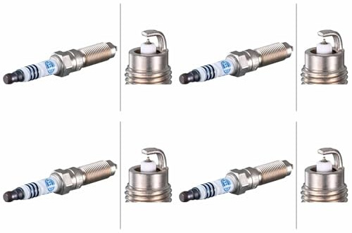 4x Hella Zündkerzen | 4x 8EH 188 706-901 passend für 4-Zylinder C-Max Focus Grand Kuga