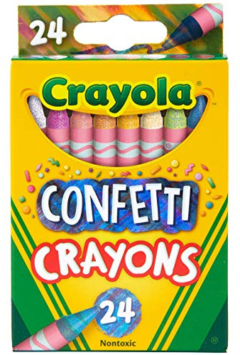 24 ct. Confetti Crayons