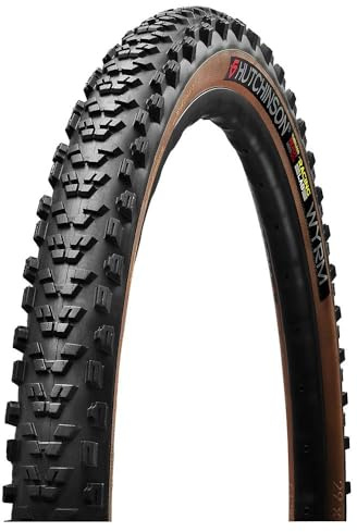 MTB-Reifen 29 x 2,40 TS HUTCHINSON Wyrm RLAB Hardskin TLR Fahrradreifen schwarz/braun (57-622) - 3248382092245