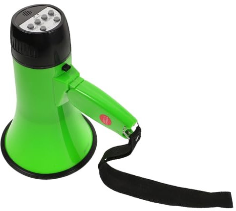 KOMBIUDA Mini-megaphon-Lautsprecher 25 W Mit Aufnahmefunktion Für Im Freien Cheerleading