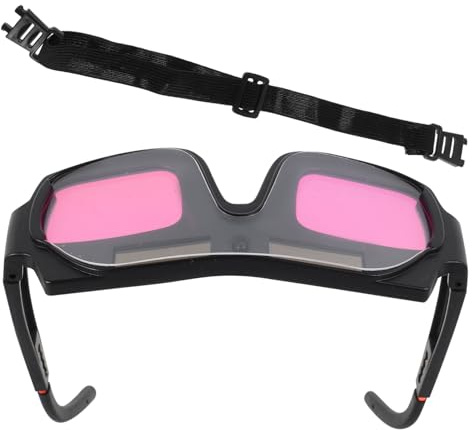 Homoyoyo Automatische Verdunkelung Schweißerbrille Antiblendende Schutzbrille für Schweißer Leicht und Komfortabel Ergonomisches Design für Sicheren Sitz Optimierte Sicht und Präzises