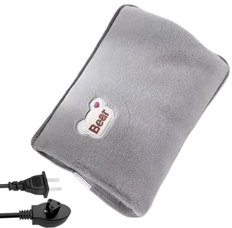 Bolsa de Agua Caliente Calentador De Manos Eléctrico Para Invierno Y Clima | Botella De Agua Caliente Con De Peluche Para Calambres Menstruales Músculos Cuello Piernas Cintura Vientre Cuerpo