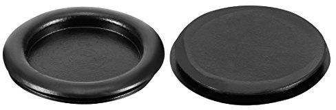 sourcing map 20 Stück Kabeldurchführung Gummi Drahtschutz Ölbeständig 40mm | Gummistopfen Set Gummitüllen Kabel Draht Elektroinstallation Kabelkanal Auto Boot für Montagedurchmesser Schwarz