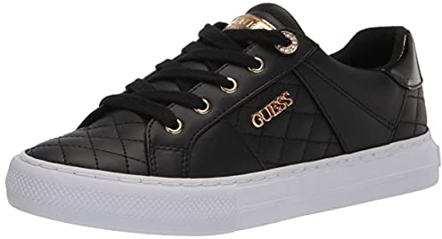 Guess Damen Loven Sneaker, Schwarz Multi, 36 EU (5.5 US)