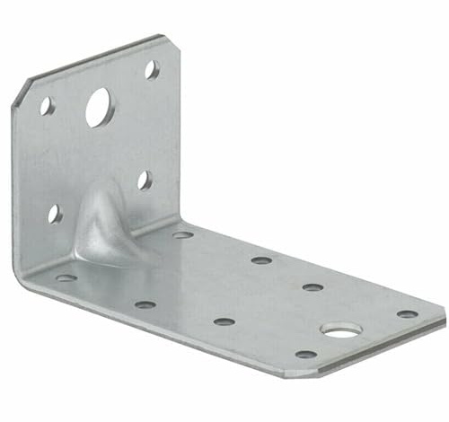 SS8 KP3 90 x 50 x 55 cm Angle renforcé épaisseur 2,5 mm Correspondance d'angle robuste avec perles galvanisées de qualité, Équerre de Fixation Charge Lourde