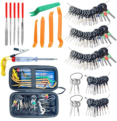 87 Pcs Terminal Removal Tool Kit, Electrical Pin Removal Tool Set