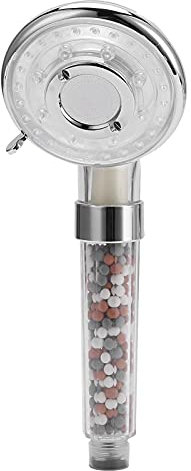 SYH&AQYE Pommeau de Douche à Filtration LED, pommeau de Douche à économie d'eau avec Filtre ionique et Filtre anticalcaire, pommeau de Douche à Main Haute