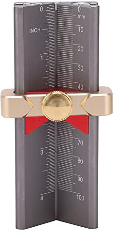 Calibri digitali, calibri a corsoio ToolDrill Calibro di misurazione della profondità Magnete in Lega di Alluminio Altezza Limitata Anello di Assistenza all'installazione Strumento for la Lavorazione
