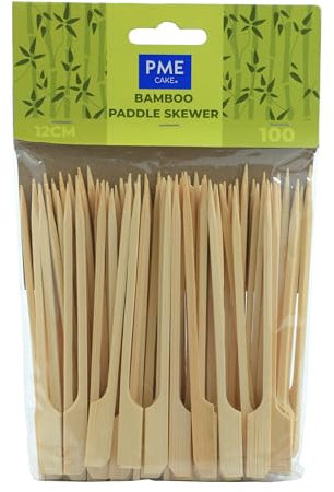 PME Brochetas de Bambú de 12cm, Paquete de 100