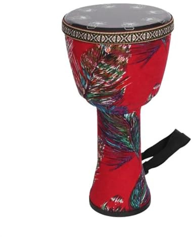 Djembe Trommel 12-Zoll-ABS-afrikanische Trommel Aus Synthetischem Fell, Percussion-Djembe Für Schlagzeugliebhaber