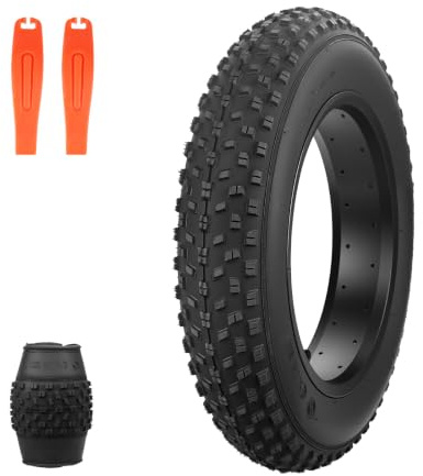 ZUKKA E Bike Fahrradreifen 16/20x3.0/4.0 Fettreifen,Schwarz | Heavy Duty, High-Performance, Wear-Resistant,für E-Bike Mountain Snow Bike Reifen