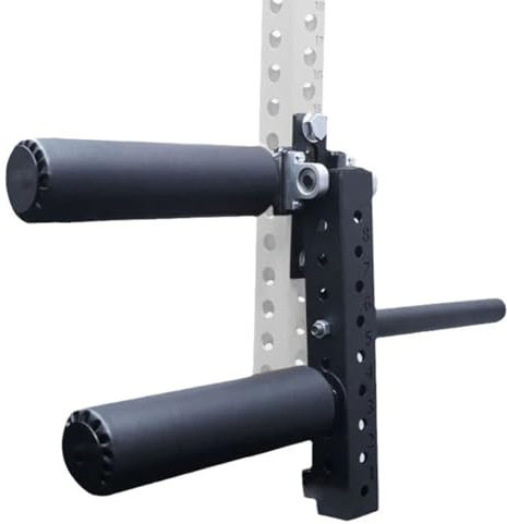 Hydravex 16/18/26 mm Beinstrecker- und Beinbeugermaschine, sitzende Beinstreckermaschine, verstellbare Beinstrecker- und Beinbeugermaschine, Kniebeugenständer-Aufsatz,25mmDiameter-16mm