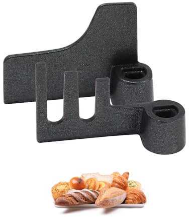 2PCS Bread Maker Paddle, Kneading Mixing Blade Compatible for Panasonic Breadmaker Flat Kneading Paddle Rye Kneading Paddle Non-Stick Teflon Coated Replacement Part for SD255 SD256 SD257 SD2500