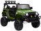 AIYAPLAY Elektroauto UTV, Kinder, Buggy 4 x 4, Bluetooth, Fernbedienung 2,4 GHz, 2 Motoren 12 V, 3 Geschwindigkeiten, Musik, Hupe, LED-Lichter, Grün