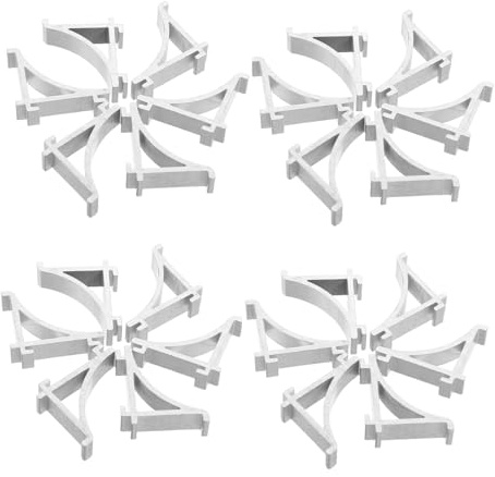 SOIMISS 25pcs Freezer Shelf Holders Metal Commercial Shelf Brackets Refrigerator Replacement Hook Refrigerator Replacement Fridge Clips Holding Racks Freezer Clips Silver