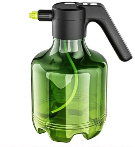 Pulverizador eléctrico, pulverizador de Agua eléctrico de 3000 ml, Botella atomizadora Ajustable de 1500 mAh para Lavadora, Valla, Pintura de Plantas, Limpieza de Manchas, Interior y Exterior