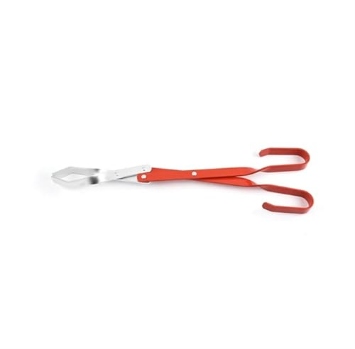Ofenbesteck Holzzange, Kamin, Schürhaken, Holzzange, Grill, Holzkohlezange, Grill, Camping, Feuerstelle, Werkzeug, Feuerstellen-Zubehör(38.8cm)