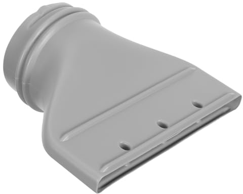 Levemolo Adaptador de Tubo de Aire Acondicionado Portátil para Ventana de Coche, Boquilla Plana de Plástico Resistente para Ventilación y Regulación de Temperatura en Verano