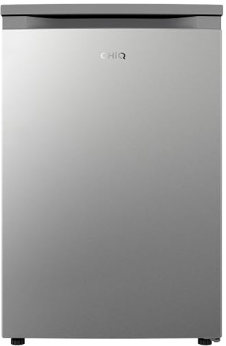 CHiQ Kühlschrank mit Gefrierfach 107 Liter, mit 13L Gefrierfach, EEK D | 108 kWh/Jahr | 4-Sterne-Gefrieren, -24 °C bis -16 °C | Geräuscharm, KMRF110SD